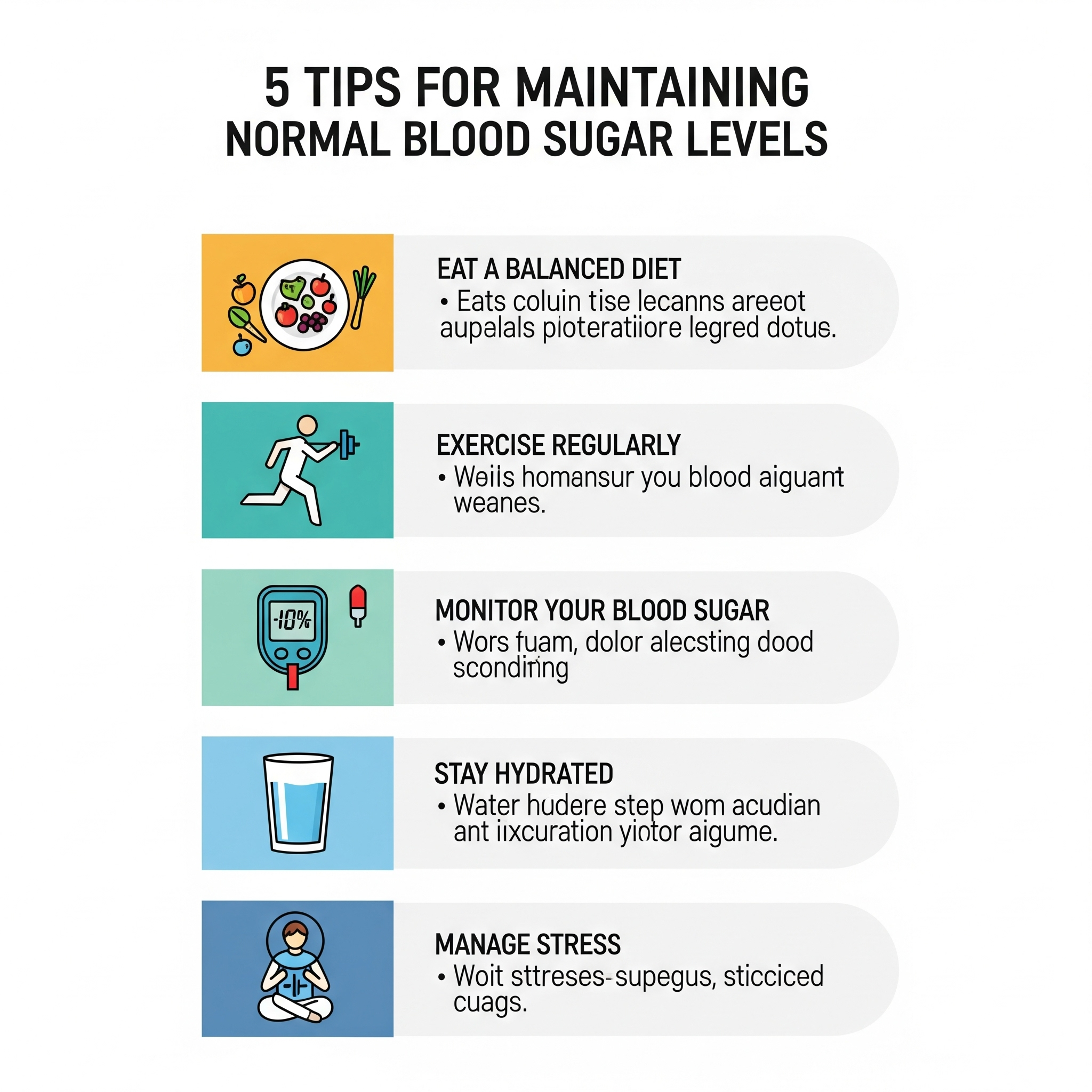 5 Tips Menjaga Kadar Gula Darah Tetap Normal